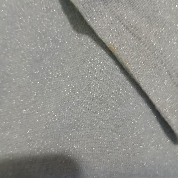 Chico's 3 Blue Shimmer long-sleeved lightweight swing sweater travel friendly - Picture 6 of 11